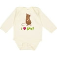 thumbnail image 3 of Inktastic I Love Rats Boys or Girls Long Sleeve Baby Bodysuit, 3 of 5