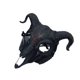 thumbnail image 2 of Fiudx Máscara de Calavera, Máscara de Media Cara para Halloween, Diseño Genial para Juegos de Rol, Decoración de Fiestas, Perfecta para Cosplay, Fiestas de Disfraces, Año Nuevo, Tamaño 24 X 24 Cm., 2 of 4