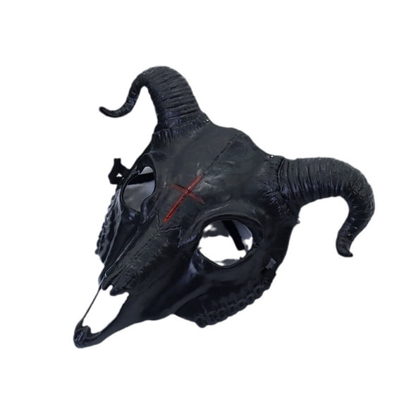 Skull Mask for Halloween Party, Cosplay Game Character Mask, Comfortable Half Face Role-Playing Mask for Adults and , for Costume Parties, Festivals, and Gifts
