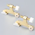 thumbnail image 1 of 2X Heavy Duty Adjustable Hinge Pin Door Stopper with Rubber Bumper Tips Hardware, 1 of 4