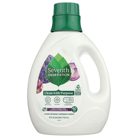 Seventh Generation Fresh Lavender Scent Laundry Detergent 90 fl oz (Pack Of 1)