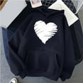 thumbnail image 2 of Under 10$ Buigttklop Women'S Print Winter Hoodie Pullover Tops Long Sleeved Comfortable Sweatshirt, 2 of 4