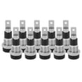 thumbnail image 4 of 10 conectores banana de 4 mm con buena conductividad eléctrica y transmisión estable para equipos industriales, color negro., 4 of 14