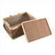 thumbnail image 5 of Nueva Cesta de Bambú, Cesta Tejida Natural, Cesta de Picnic de Bambú con Tapa, Cesta de Almacenamiento de Pan para Aperitivos de Mano, 5 of 10