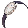 thumbnail image 2 of Emporio Armani Women's 32mm Blue Leather Band Steel Case Quartz MOP Dial Analog Watch AR2509, 2 of 3