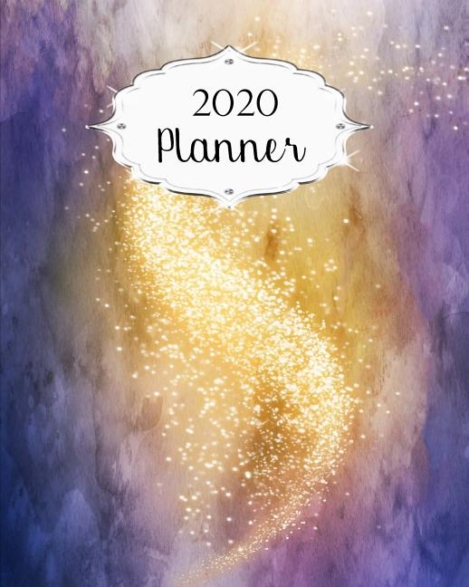 2020 Planner Watercolor Daily Weekly Monthly Calendars January 