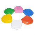 thumbnail image 3 of Trayknick Dental Health Denture Storage Box Brace False Teeth Mouthguard Container Case, 3 of 10