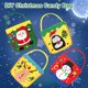 thumbnail image 1 of Gwong Juguete 1 Set DIY Bolsa de caramelo Dibujo Adhesivo Adhesivo Educativo Costura Muñeco de nieve Kit de mano para niño Gwong 30012289, 1 of 6