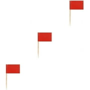 3 PCS Cake Decorating Supplies Blank Halloween Baking Tools Multicolor Simple Style Party Favors Happy Birthday Decorations Red, Red 3PCS