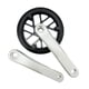 thumbnail image 3 of Juego de bielas para bicicleta de 32 dientes, repuesto de bielas cónicas cuadradas para bicicleta 14 cm, 3 of 9