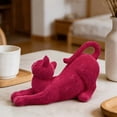 thumbnail image 4 of WUJGXI Modern Minimalist Prone Cat Resin Ornament Light Living Room Room Animal Home Decoration, 4 of 6