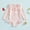 Pink, variant on Girls UPF 50 Sun Protective Long Sleeve Swimsuit Rash Guard Bathing Suit for Toddler Beach Pool Swimwear