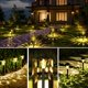 thumbnail image 3 of Luces solares para jardín GIGALUMI, paquete de 16, impermeables, blanco cálido, 3 of 8