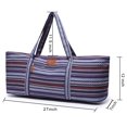 thumbnail image 2 of Bolsa ELENTURE para esterilla de yoga, tamaño grande, 69 x 18 x 31 cm, con correa, 2 of 7