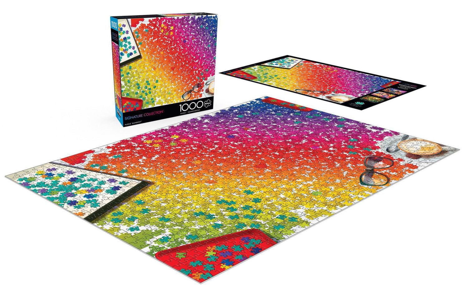 Buffalo Games - Signature Collection - Puzzle Rainbow - 1000 Piece Jigsaw Puzzle
