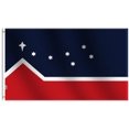 thumbnail image 1 of czcpp-Western Drapeau du Canada 3x5Ft Taille Standard-Neuf, Polyester 100D pour Intérieur-Extérieur, Bannière Canadienne Manitoba Franco Manitobans 36x60 Pouces Décoration Maison Cadeau de Jardin, 1 of 4