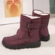 thumbnail image 4 of Botines Cálidos Botas de nieve de invierno Botas de plataforma de tobillo antideslizantes Regalos para madres amigas Ndcxsfigh Tenis De Mujer Tenis De Hombre, 4 of 7