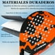 thumbnail image 3 of CAMEWIN Raqueta de Pádel con Funda de Pádel Profesional con Superficie de Fibra de Carbono y Núcleo de Espuma Flexible de Memoria EVA para Principiantes con Cubierta, 3 of 8