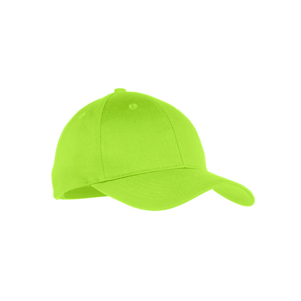 Top Headwear Casquette Sergé Jeune à Six Panneaux - Vert Citron