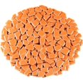 thumbnail image 1 of shiyou-Ceramic Mosaic Tiles for Crafts, Mixed Colors Blue Red Turquoise, Broken Pieces (Orange), 1 of 4
