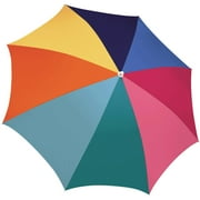 Rio Brands 6' SPF 50, Blue/Green or Blue/Light Blue Beach Umbrella
