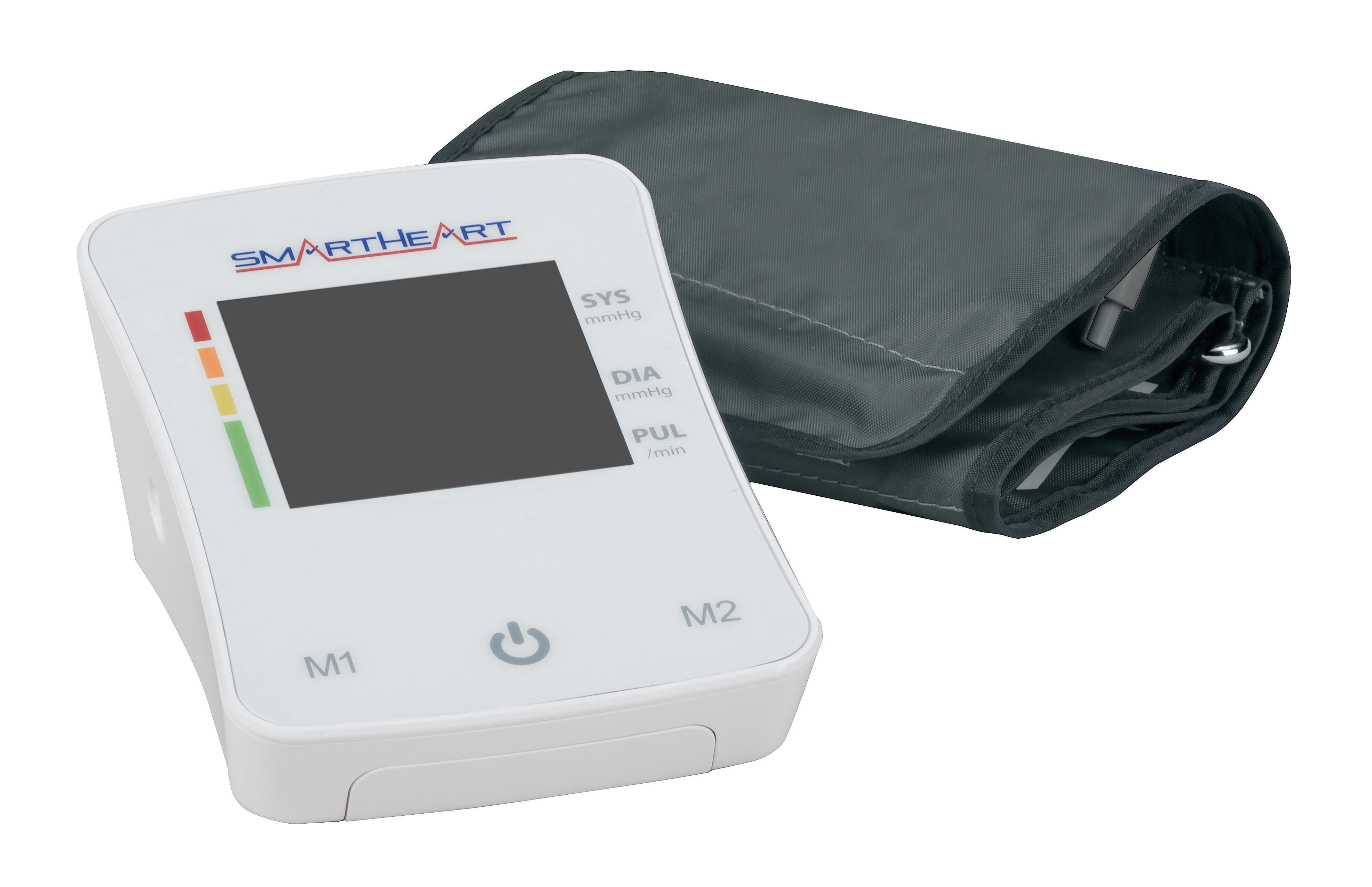 SmartHeart Automatic Digital Blood Pressure Arm Monitor | Wide-Range Upper Arm Cuff | 2-Person Memory