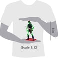 thumbnail image 3 of Boss Fight Studio Epic H.A.C.K.S. Pirate Skeleton Action Figure – Highly Articulated Collectible Figurine with Accessories Including Dagger, Swords, Pet Rat, Alternate Head, and Display Stand – 1:12, 3 of 8