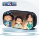 thumbnail image 3 of Estuche para lápices con cremallera multicapa de gran capacidad con dibujos animados de Luffy y Roronoa Zoro de One Piece, estuche para lápices impermeable para estudiantes, regalo de papelería, 3 of 5