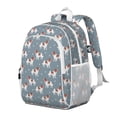 thumbnail image 2 of King Charles Cavalier Backpack for School,Cute School Bag,Schoolbag with Adjustable Shoulder Straps & Padded Back,15"x11.42"x5.5", 2 of 6