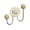 Yellow #009, variant on Double Head Suction Cup Hooks - No Drill No Damage Wall Mount for Bathroom, Kitchen, Door - Easy Install Space Saving Hooks for Towels and Clothes
