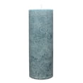 thumbnail image 4 of Mainstays Scented Mottled Pillar Candle, 3 x 8 inches, Blue, Garden Rain, 4 of 5