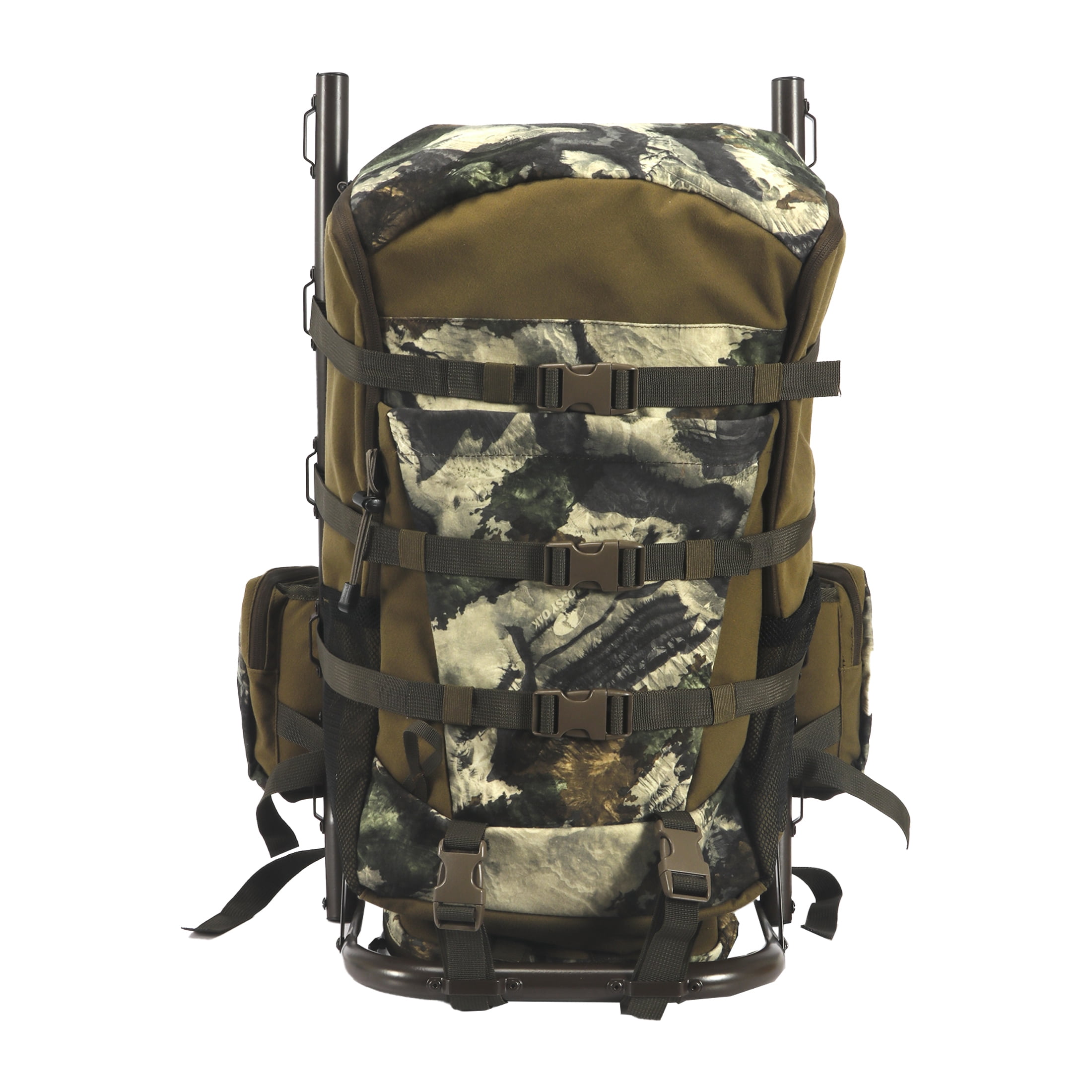 Mossy Oak 40L Elk Backpack, External Frame, Unisex, Terra Gila Camouflage