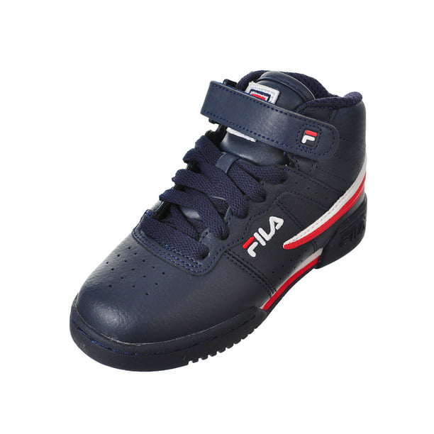 FILA - Fila Boys' F-13 Hi-Top Sneakers (Sizes 11 - 2) - medium blue, 1 ...