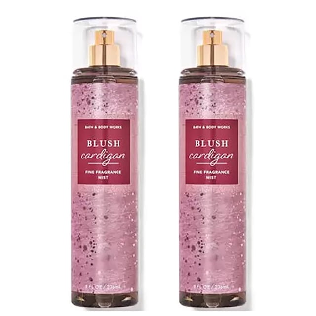 Cárdigan Body Mist Bath & Body Works con rubor, 236 ml (paquete de 2)