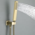 thumbnail image 3 of Temperature Display Shower Set, Thermostatic Shower Faucet with Rough-in Valve, 3 of 5