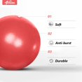 thumbnail image 2 of HSHDLDF Mini Pilates Ball Exercise Ball for Yoga 25cm Mini Yoga Ball, Core Ball,Small Workout Ball, Mini Stability Ball,Ballon Exercise Ball for Aadults, 2 of 6