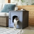 zoovilla Kitty Litter Loo Indoor Hidden Litter Box Enclosure Furniture