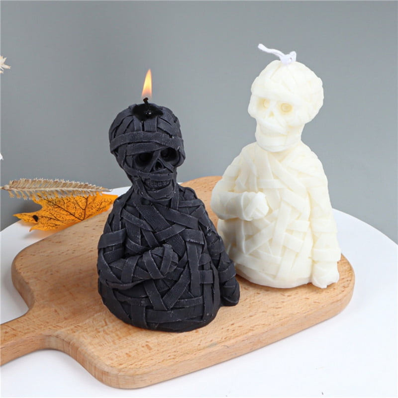 3D Bandage for Head Silicone Mold Candle Plaster Handmade Mould