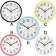 thumbnail image 3 of Reloj de pared redondo de 10 pulgadas, reloj decorativo silencioso de cuarzo para el hogar, dormitorio, sala de estar, oficina Sweethay HA8228-04B, 3 of 6