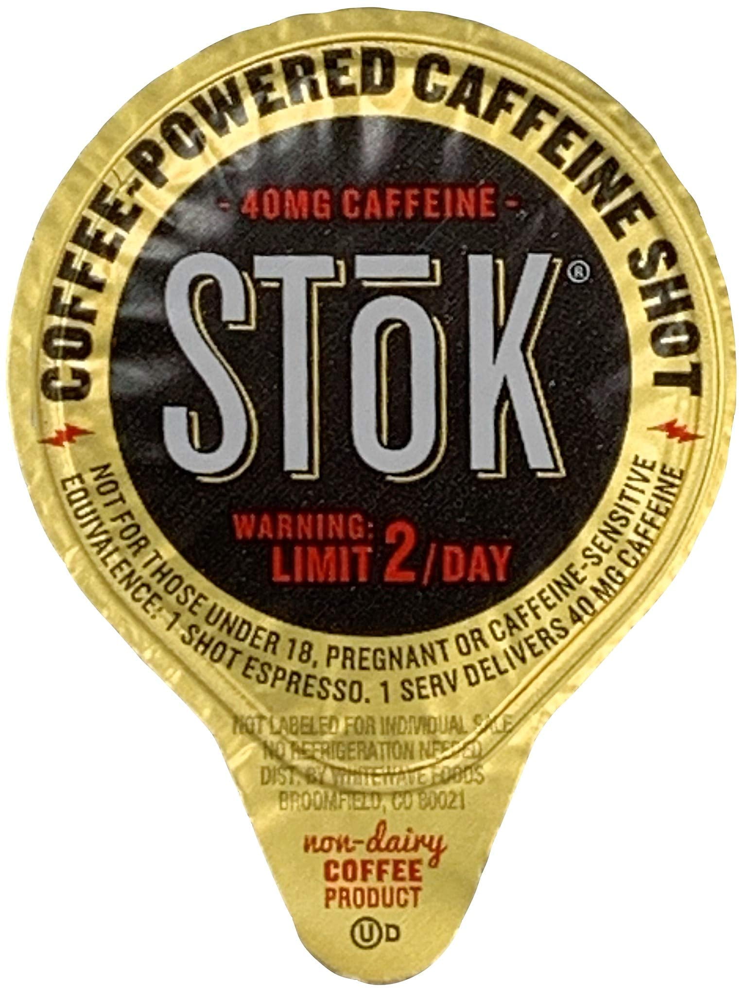 60 Shots of STOK Black Coffee Concentrate Additive Caffeine Energy