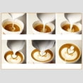 thumbnail image 3 of Espumador de leche de acero inoxidable yeacher jarra recipiente de espuma de leche tazas medidoras aparato de café, 3 of 8