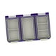 thumbnail image 3 of Caja transparente para anzuelos y cebos con divisores desmontables. Caja para señuelos de pesca. Púrpura, 3 of 8