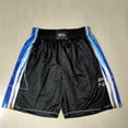 thumbnail image 1 of Basketball Pants Sun Lakers 76ers Heat Raptors Magic Pocket Dense Embroidered Shorts Retro Basketball Pants, 1 of 4