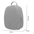 thumbnail image 3 of Hard EVA Storage Bag for Meta Quest3 VR Headset Case Grey, 3 of 5