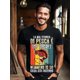 thumbnail image 1 of Funny Fisherman My Fishing Technique T-Shirt Funny Men'S Black Summer T-Shirt, Cotton Casual Short Sleeve Tee for Men, 1 of 5