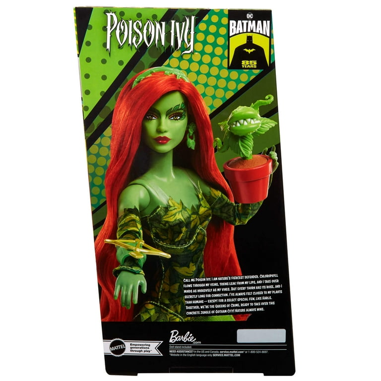 Barbie Signature Poison Ivy Collectible Doll with Posable Body and Iconic  Outfit & Accessories - Walmart.com