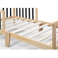thumbnail image 3 of Olive & Opie Twain Toddler Bed, Natural/Black Finish, 3 of 5