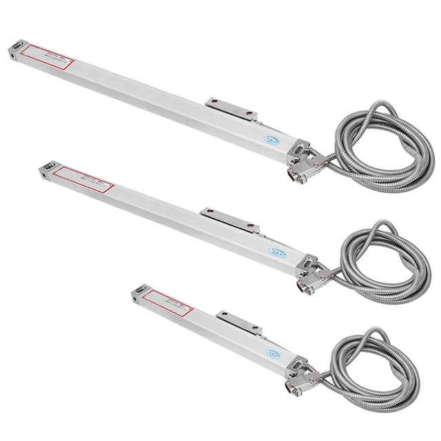 Linear Scale, Wear Resistant Dro Linear Scale, Practical For Electronic Equipment Professional Use Lathe General Purpose Stroke 0-100mm 0-400mm 0-500mm