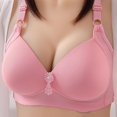 thumbnail image 2 of Sujetador de color sólido con ajuste de tres botones, cómodo, sexy, sin llantas para mujer Fridja nalpqowj7636, 2 of 4