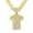 Gold-24inch, variant on Men Women Hip Hop Number 7 Jersey Pendant Necklace Crystal Cuban Chain HipHop Iced Out Bling Necklaces Fashion Charm Jewelry